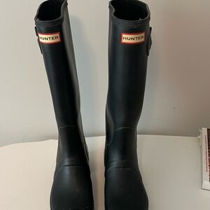Hunter Black Rain Boots